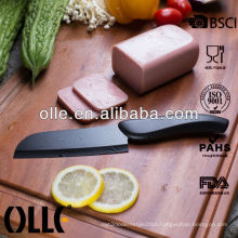 High Fashion Ceramic Blade Printing ABS Handle Water Transfer Printing Damascus Knife